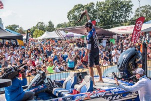 Carl at the final weigh in. Photo:  Garrick Dixon Designs